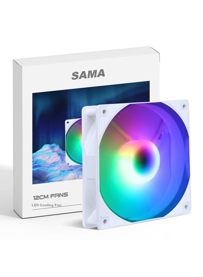 Sama Ice Crystal 2s Snow Edition 12cm Case Cooling Fan - Image 1