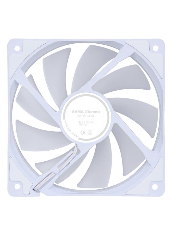 Sama Ice Crystal 2s Snow Edition 12cm Case Cooling Fan - Image 5