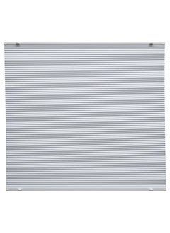 Block-out pleated blind, 100x130 cm