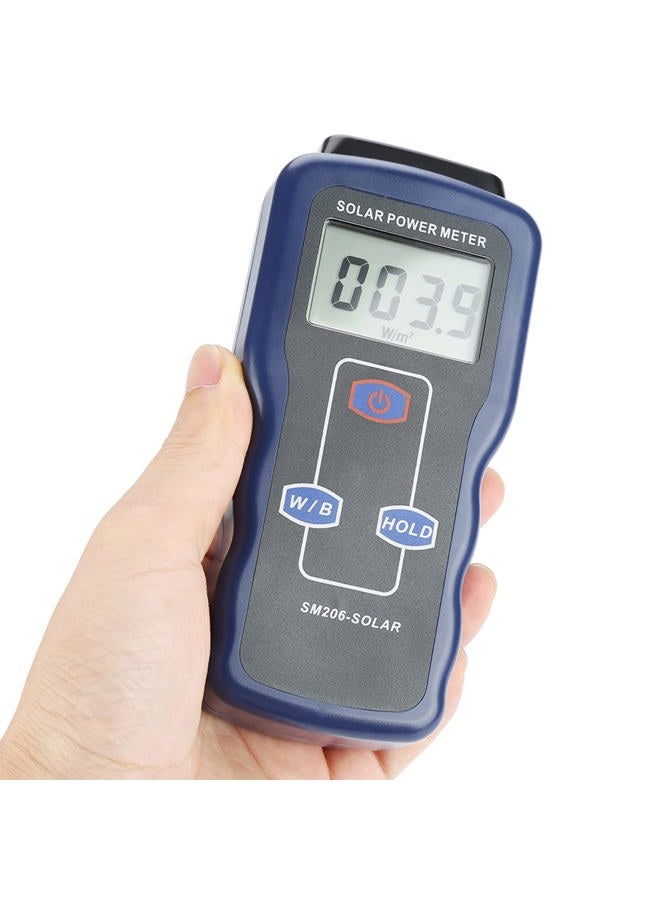 Naroote SM206 Digital Solar Energy Meter Solar Radiation Energy Isolation Tester for Accurate Measurement of Solar Light Intensity - Image 4