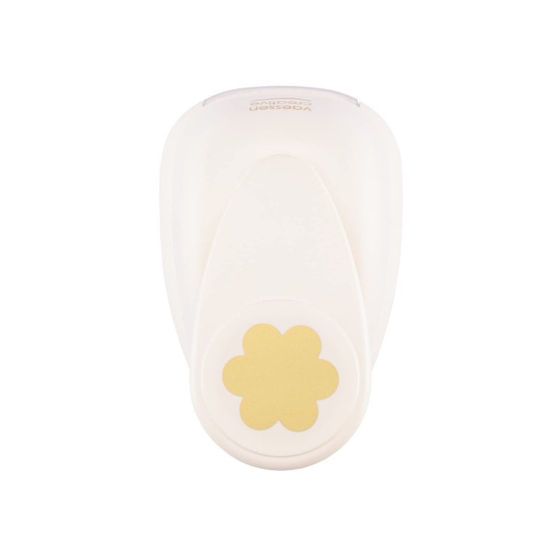Vaessen Creative Craft Paper Punch  Flower  46 5 cm  Circle Cutter for Crafting and Card Making