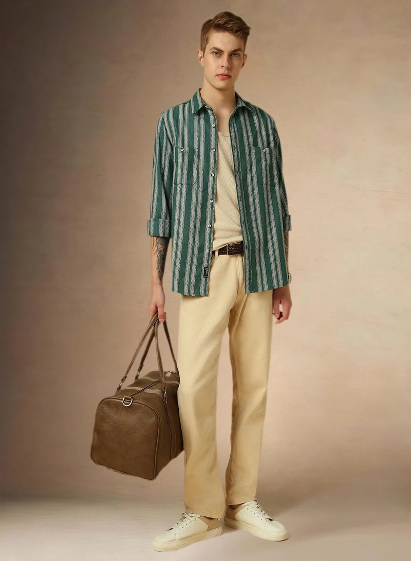 Dennis Lingo Olive Shirt For Men For Men