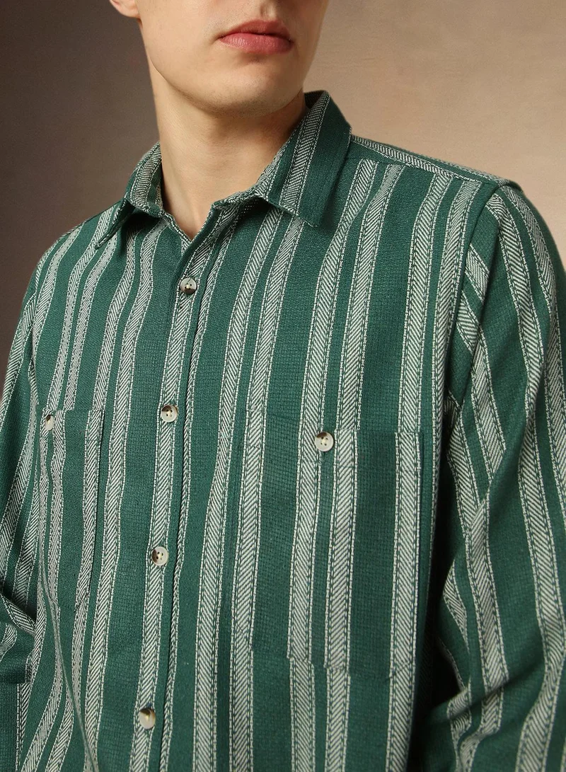 Dennis Lingo Olive Shirt For Men For Men