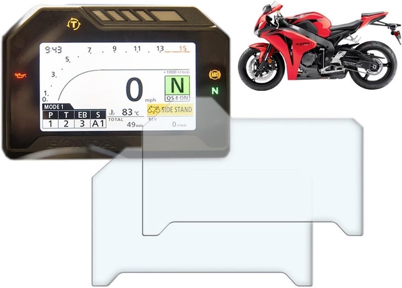 Yurefax CBR1000RR Motorcycle Dashboard Screen Protector - Image 1