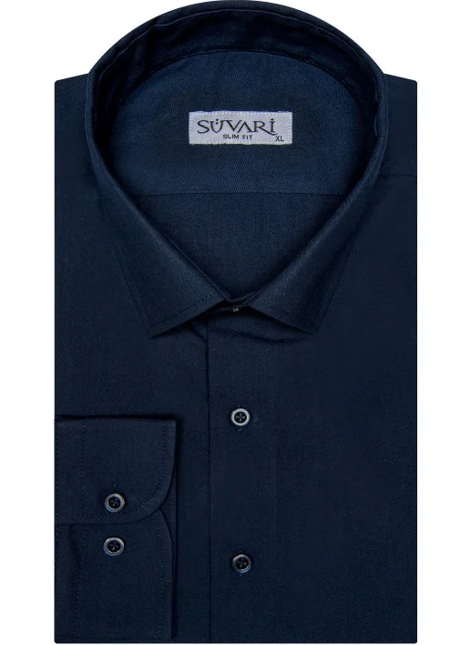 Süvari Suvari Slim Fit Filafil Men's Shirt