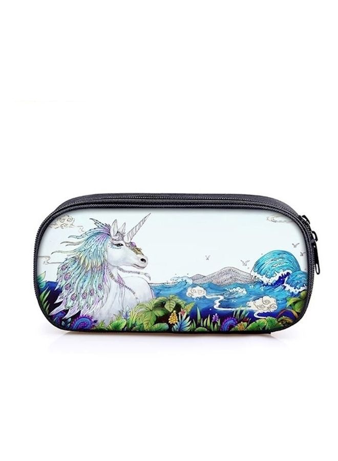 NIBEMINENT Printed Makeup Cosmetic Bag Multicolour