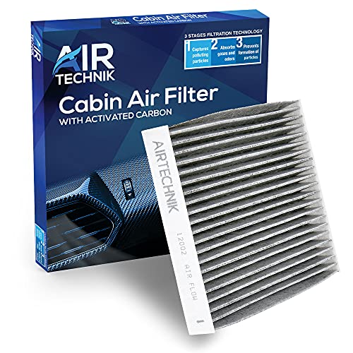 AirTechnik CF12002 Cabin Air Filter w/Activated Carbon | Fits Kia Soul 2015-2019, Soul EV 2015-2019 - 97133-B2000 - Image 1