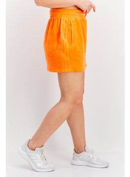 adidas Originals Women Sportswear Fit Drawstring Outdoor Skirt, Orange  - Image 2