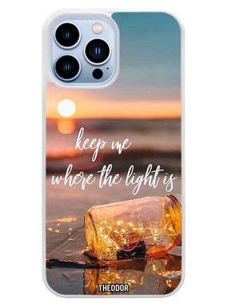 Protective Case Cover For APPLE IPHONE 14 Pro Keep Me Where The Light (White Bumper) - pzsku/ZD99B206599E58DC671EAZ/45/_/1675065014/81e224f6-7eac-488a-9906-908e6c1ec8b2