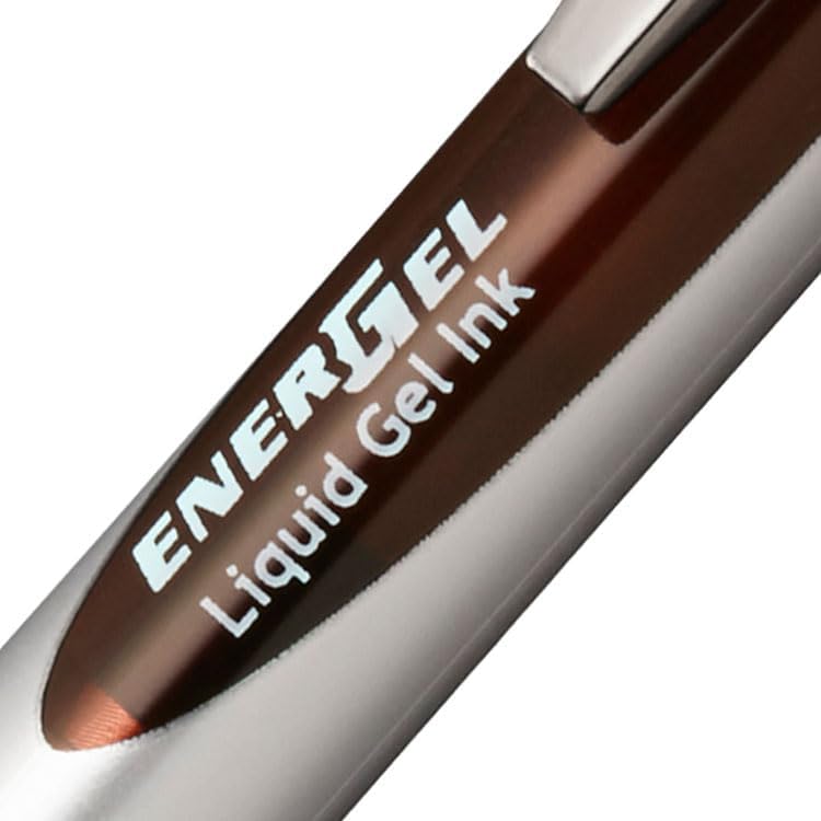 بنتل قلم رولربال من نوع Pentel BL77-EX مزود بآلية ضغط، سمك القلم 0.7 مم، قطعة واحدة، يجف بسرعة فائقة ولا يترك بقعًا - Image 3