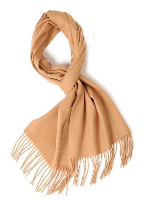 Solid Color Soft And Comfortable Wool Scarf