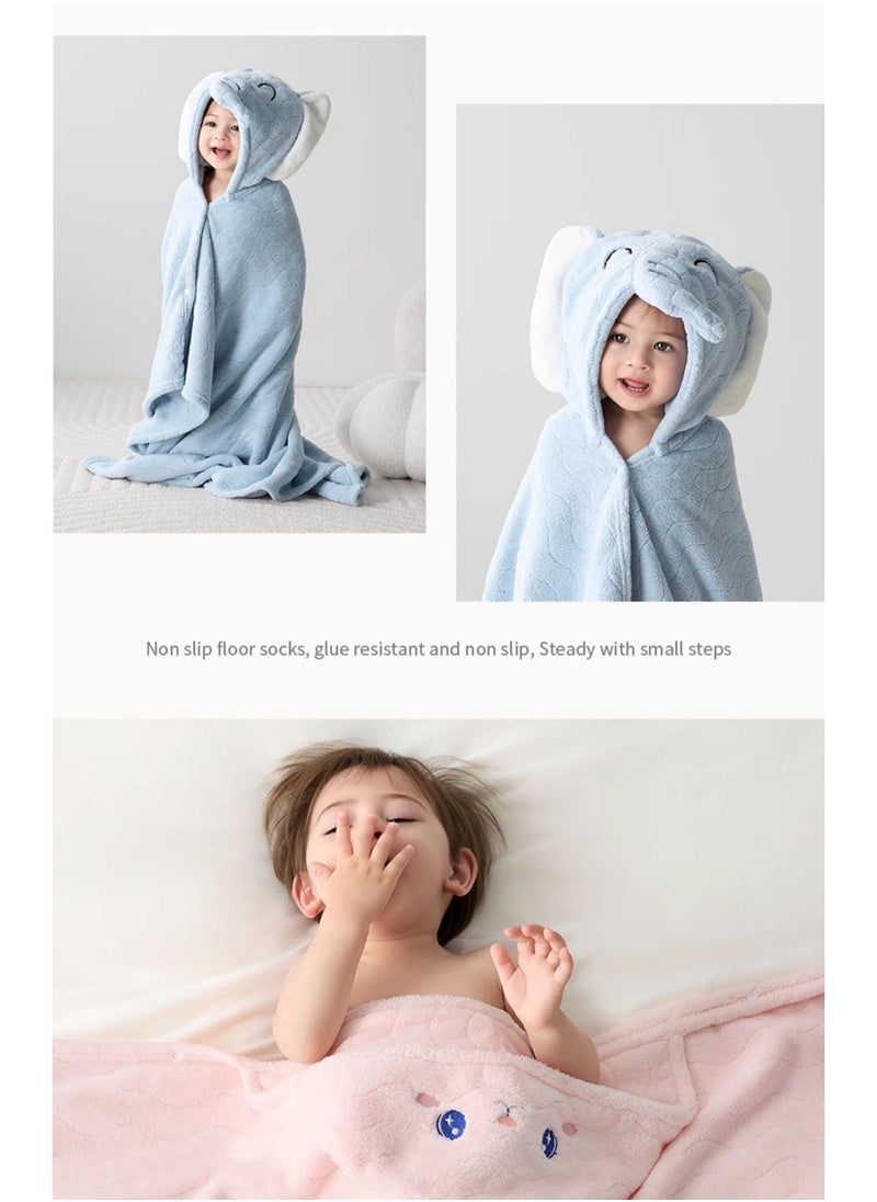 ORiTi ORiTi Cotton Hooded Bathrobe Towel  - Image 4
