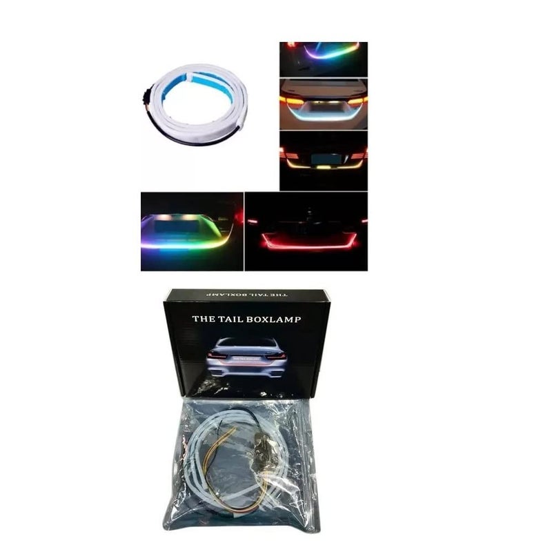 SPREADX Stylish LED Trunk/Dicky/Diggi/Boot/Tail Light Strip with Brake Turn Signal Suitable for All Car & SUV - Image 3