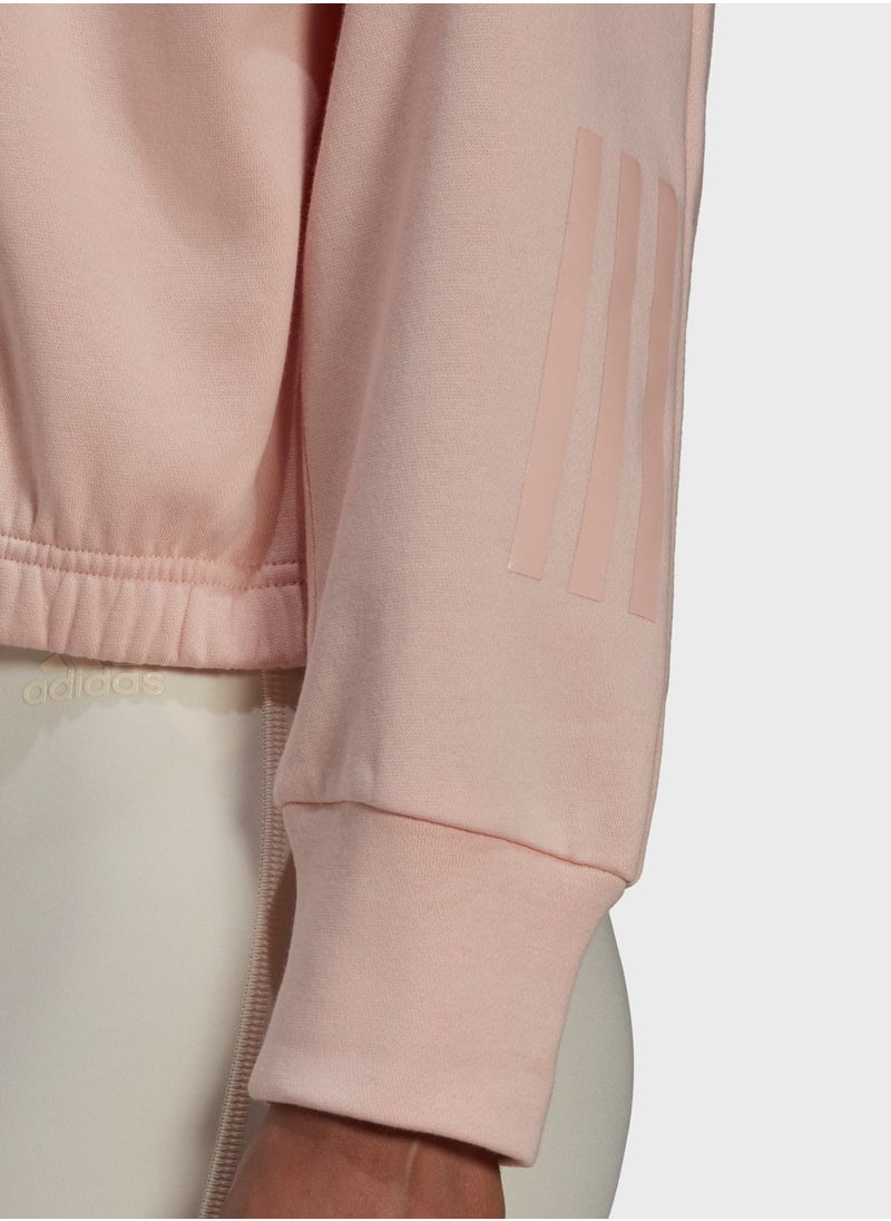Adidas - Hyperglam Fleece Sweater - Image 1