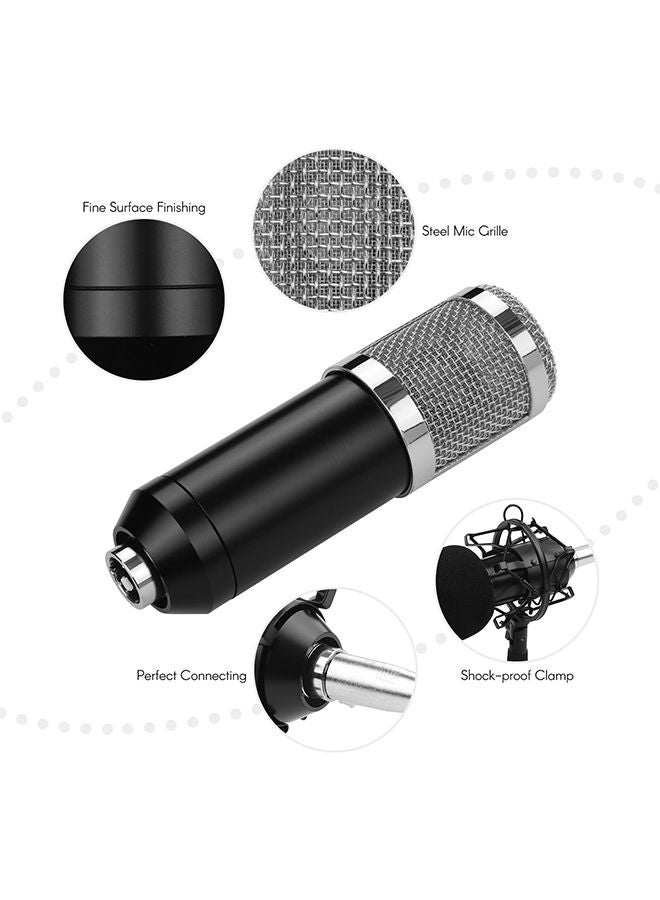 نيبمينينت عدة ميكروفون احترافي بمكثف مع كابل صوت للبيانو الصوتي - Image 4