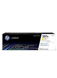 HP Toner 207A W2212A Original LaserJet Toner Cartridge Yellow  - Image 1
