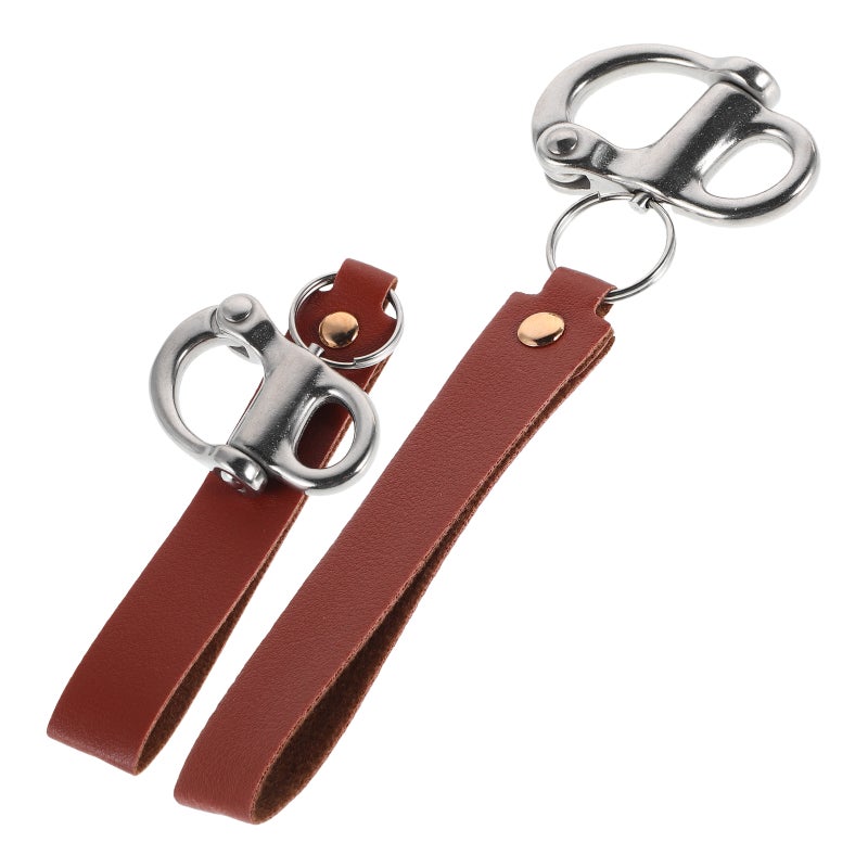 2pcs Firefighter Quick Release Shackle Clip Stainless Steel Heavy Duty Metal Buckle Clip Firefighter Gear Accessories Quick Release Tool - Image 3