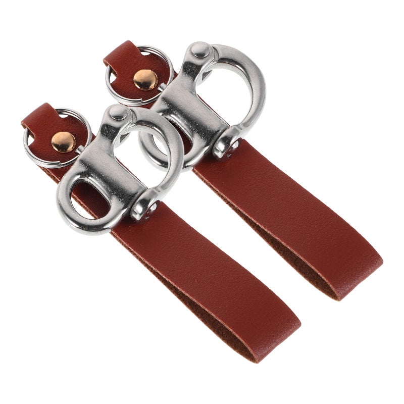 2pcs Firefighter Quick Release Shackle Clip Stainless Steel Heavy Duty Metal Buckle Clip Firefighter Gear Accessories Quick Release Tool - Image 5