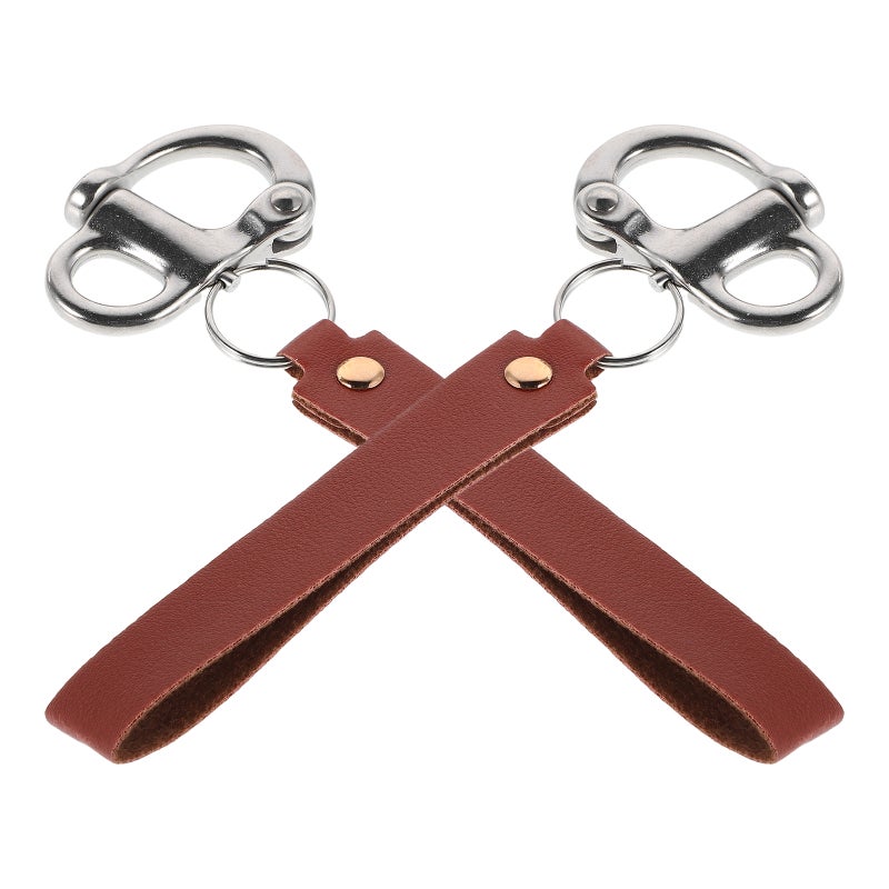 2pcs Firefighter Quick Release Shackle Clip Stainless Steel Heavy Duty Metal Buckle Clip Firefighter Gear Accessories Quick Release Tool - Image 4