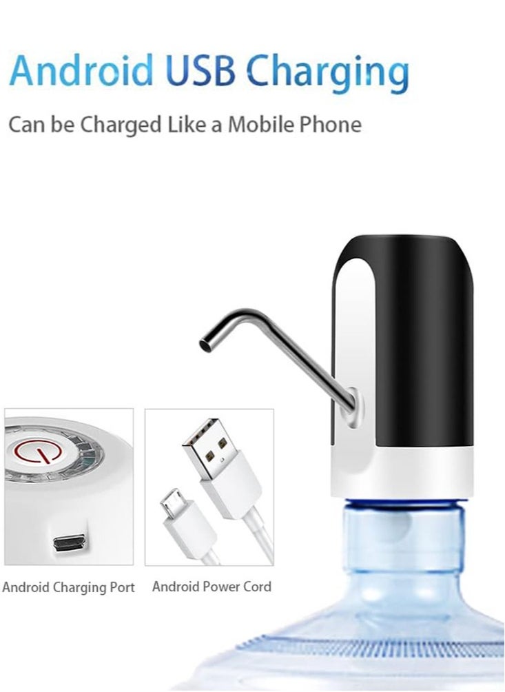 Perfii 5 Gallon Water Dispenser Water Bottle Pump USB Charging Automatic Drinking Water Pump for Home Office and Outdoor  - Image 3