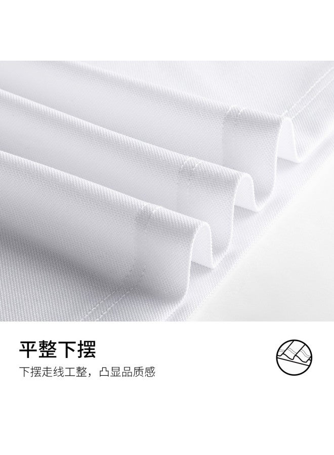 Fomoce durable & Easy-care Men's Business Casual Short-sleeve Polo Shirt - Image 5