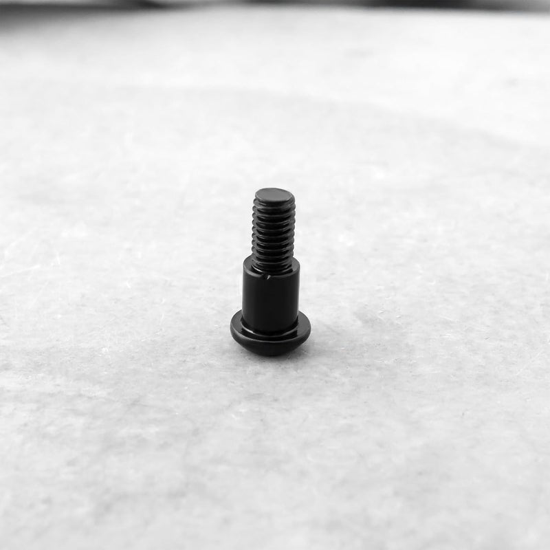 ECSiNG 12pcs Black Hex Buttonhead Incision Kingpin Shoulder Screws M3 Axle Screw Compatible with Axial SCX10 AR44 Compatible with Capra F9 M3x4x10mm - Image 5