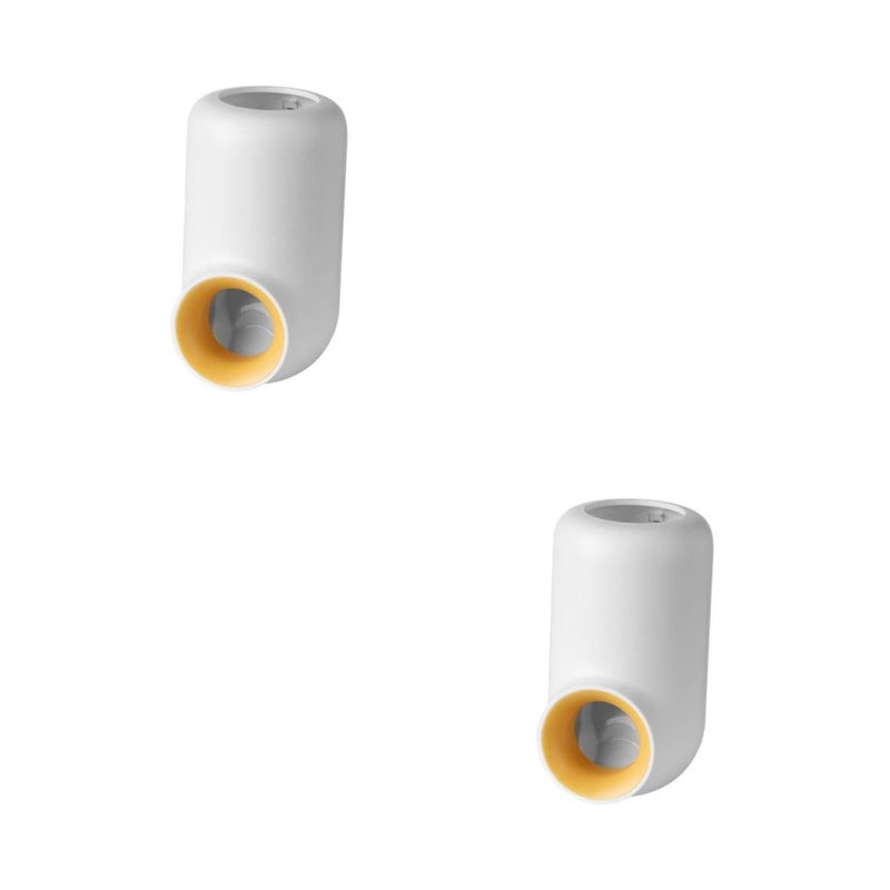 2 Pack Wall Mounted Automatic Toothpaste Squeezer Dispenser Press Type Saver Holder - Image 2