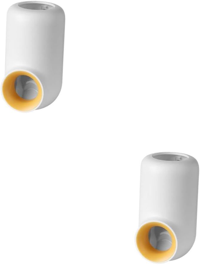 2 Pack Wall Mounted Automatic Toothpaste Squeezer Dispenser Press Type Saver Holder - Image 1