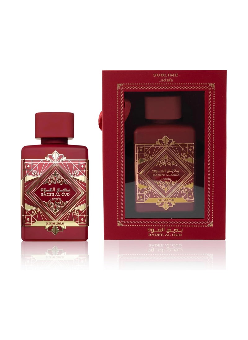 Lattafa Badee Al Oud Sublime Eau de Perfume unisex -100 ml  - Image 4