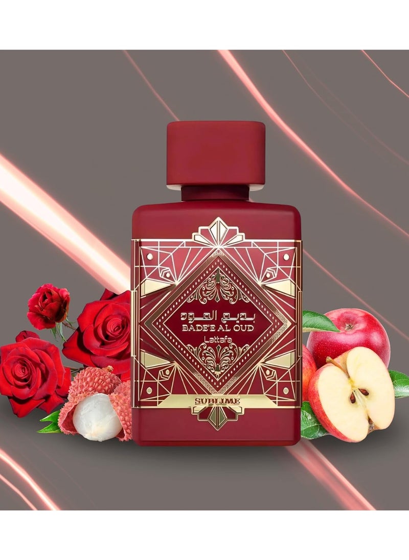Lattafa Badee Al Oud Sublime Eau de Perfume unisex -100 ml  - Image 5