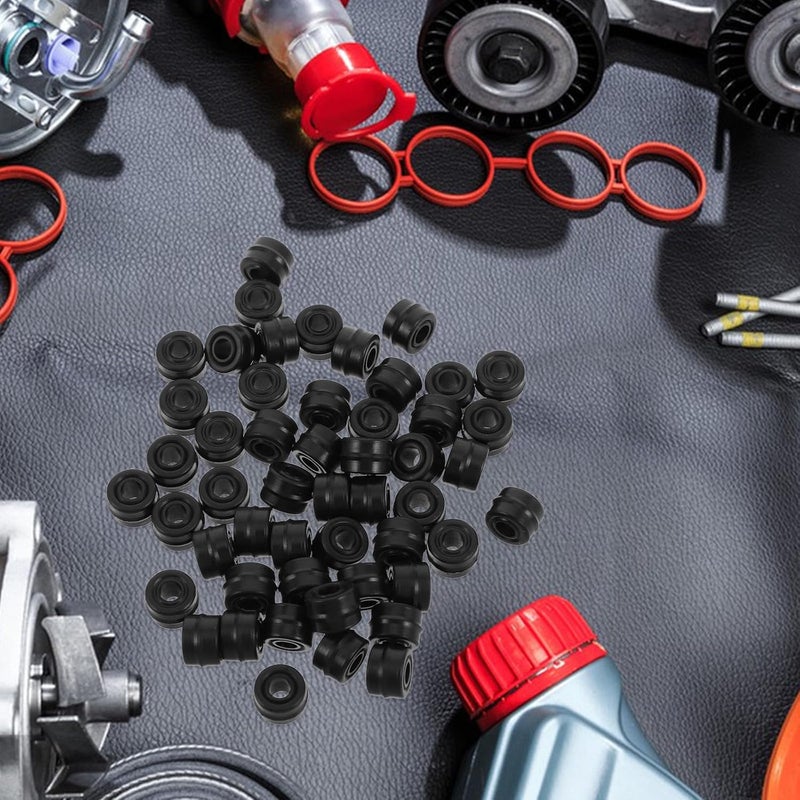 Garneck 50pcs Car Air Conditioning Sealing Gasket Rubber Washer Kit Vehicle Replacement Auto Part Supplies for Ac Repair - Image 4