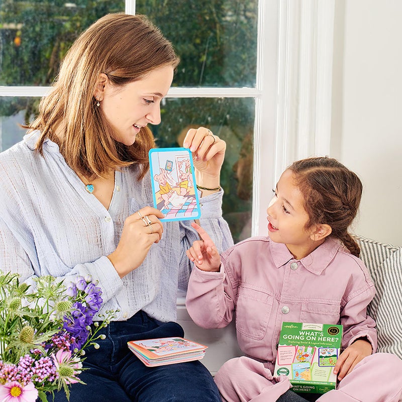 eeBoo: What's Going on Here? Conversation Flashcards, Develops Empathy Through Friendly Illustrations of Social Situations, Develop Social and Emotional Intelligence, for Ages 3 and up - Image 5