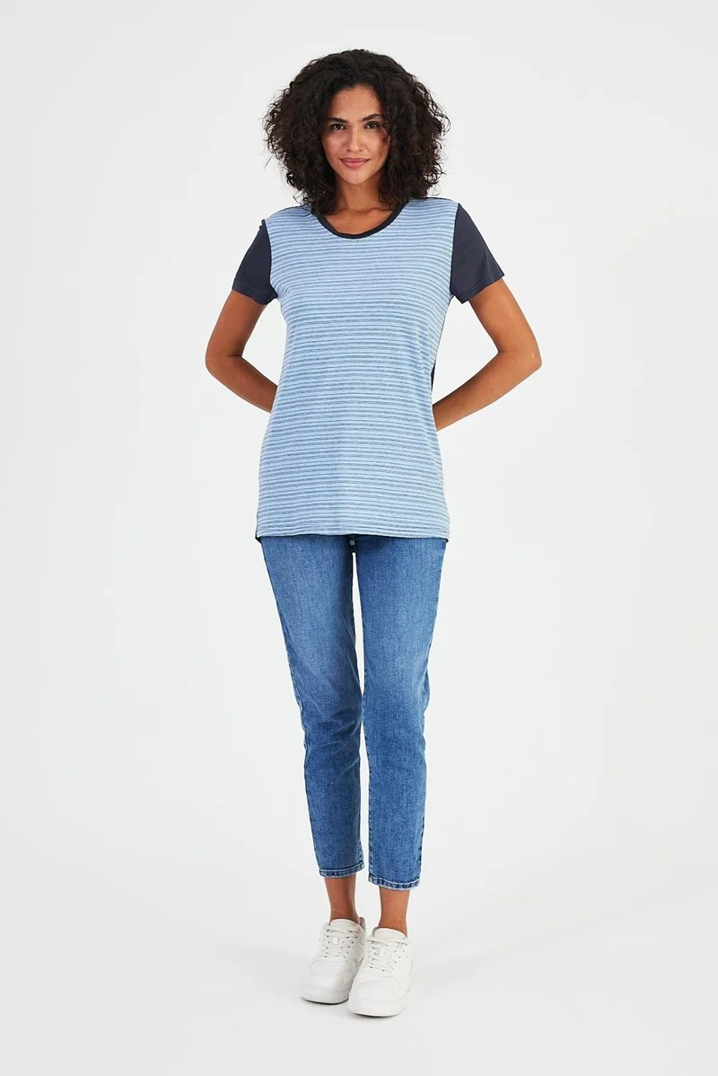 Alexander Gardi Striped Regular Fit T-Shirt B20-130515