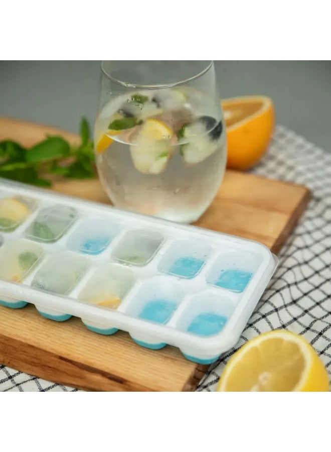Wessper Silicone Ice Cube Tray 14-Cubes – Food-Grade, Reusable Ice Mold - Image 5