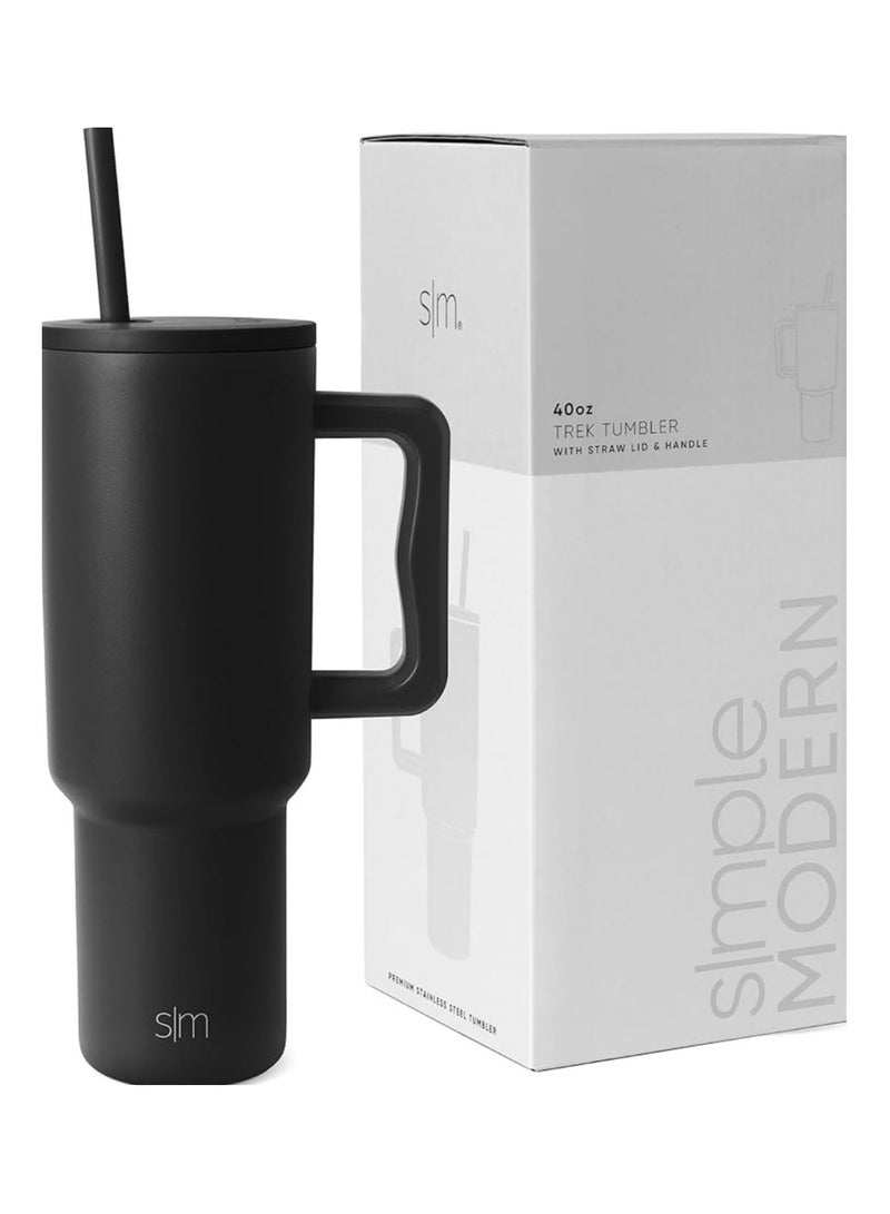 Simple Modern 40 oz Tumbler with Handle and Straw Lid - Image 1