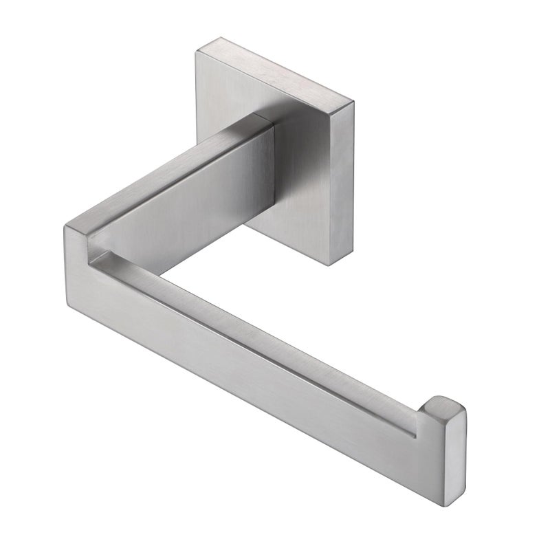LANC Bathroom Toilet Paper Holder  Brushed Nickel Toilet Paper Roll Holder Wall Mounted for Kitchen Washroom Modern Toilet Tissue Roll Holder Dispenser 304 Stainless Steel Right  A8807BN - Image 1
