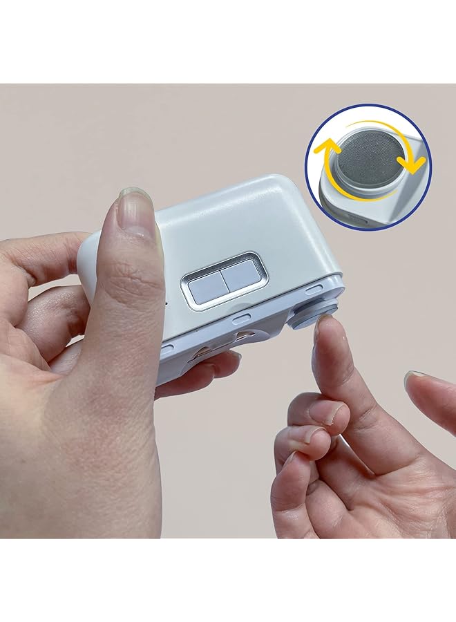 Excefore Electric Nail Clipper 2 In 1 Electric Nail Trimmer For Men Women Children & Elderly - Image 5