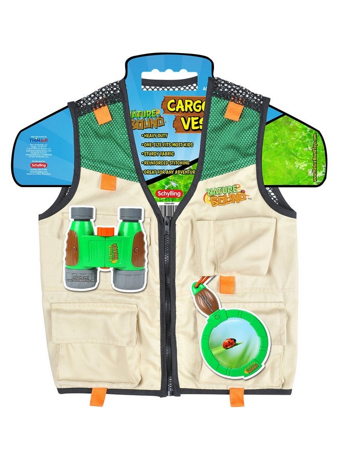 Nature Bound Cargo Vest for Kids with Zipper, 4 Pockets, and Durable Stitching - Image 4