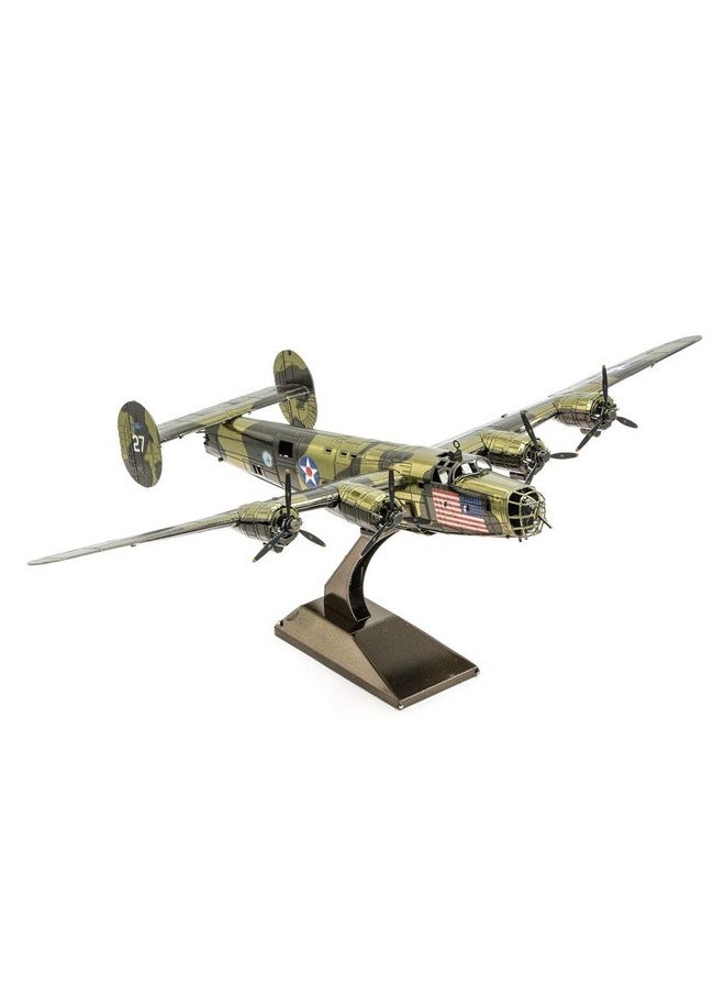 فاسينايشون مجموعة نماذج معدنية ثلاثية الأبعاد من طراز B-24 Liberator من Fascinations Metal Earth  - Image 5