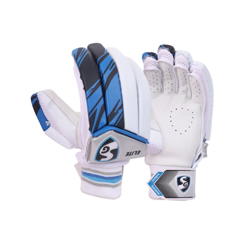 SG E-Lite Cricket Batting Gloves for Adult and Junior - Youth, Right Hand - Image 1