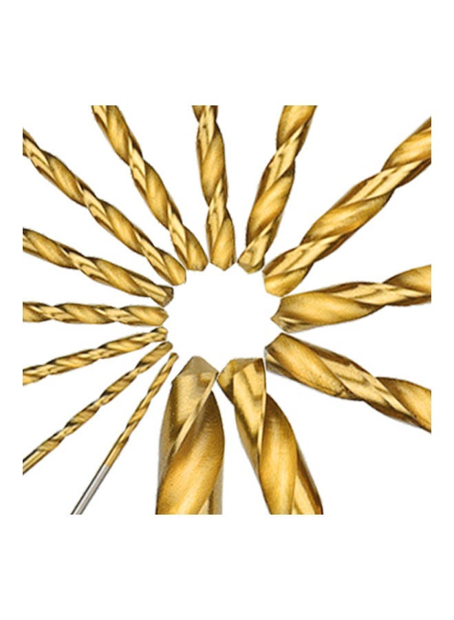 NIBEMINENT Titanium Twist Drill Bit Gold 22.00x2.00x4.00cm  - Image 3