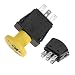 NuFlySic Clutch PTO Switch 8 Terminals for Scag for Murray for AYP for Husqvarna Compatible with 481687 483957 94927MA 6201316MA 146283 140404 430433 532140404 1716332SM 10 AMP Yellow Knob - Image 2