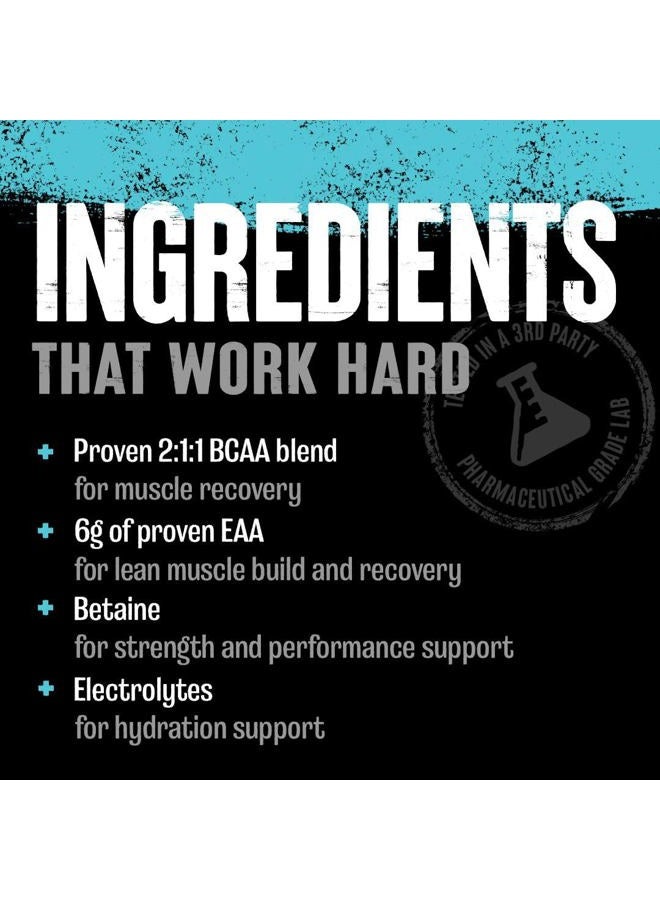 ANIMAL Juiced Amino Acids - BCAA Powder EAA Matrix Plus Hydration with Electrolytes and Sea Salt Anytime Recovery and Improved Performance, Grape Flavor, 30 Servings - Image 4