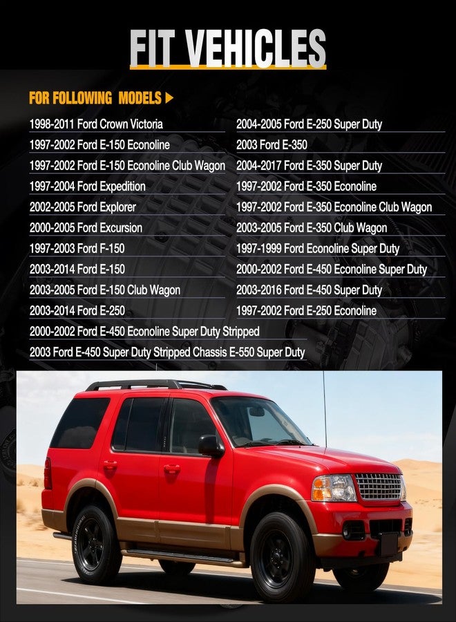 نيلايت مجموعة ملفات إشعال Nilight DG508 DG457 DG472 ذات غطاء مستقيم، مناسبة لسيارات فورد كراون F150 F250 F350 450 إكسبيديشن إكسبلورر إيكونولاين إكسكيرجن 1998-2003 05-14 بمحركات 4.6 لتر و5.4 لتر V8 DG491 FD503 (8 قطع) - Image 3