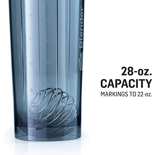 BlenderBottle Shaker Bottle Pro Series Perfect for Protein Shakes and Pre Workout, 28-Ounce, Black - Image 2