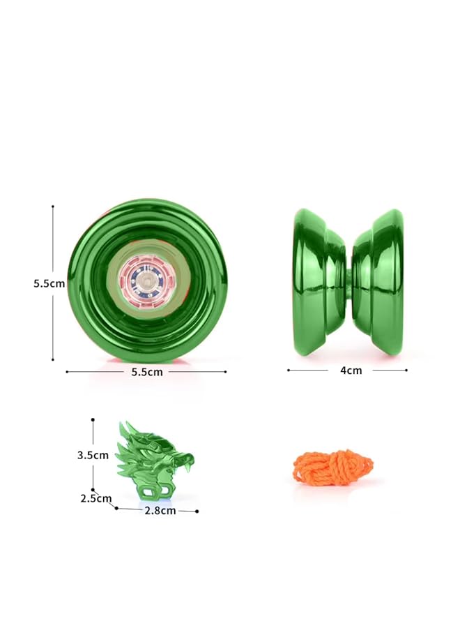 IToys Yoyo Big Series Green Super Idling Cube Axis Play Yo Yo 3+ Ages - Image 4