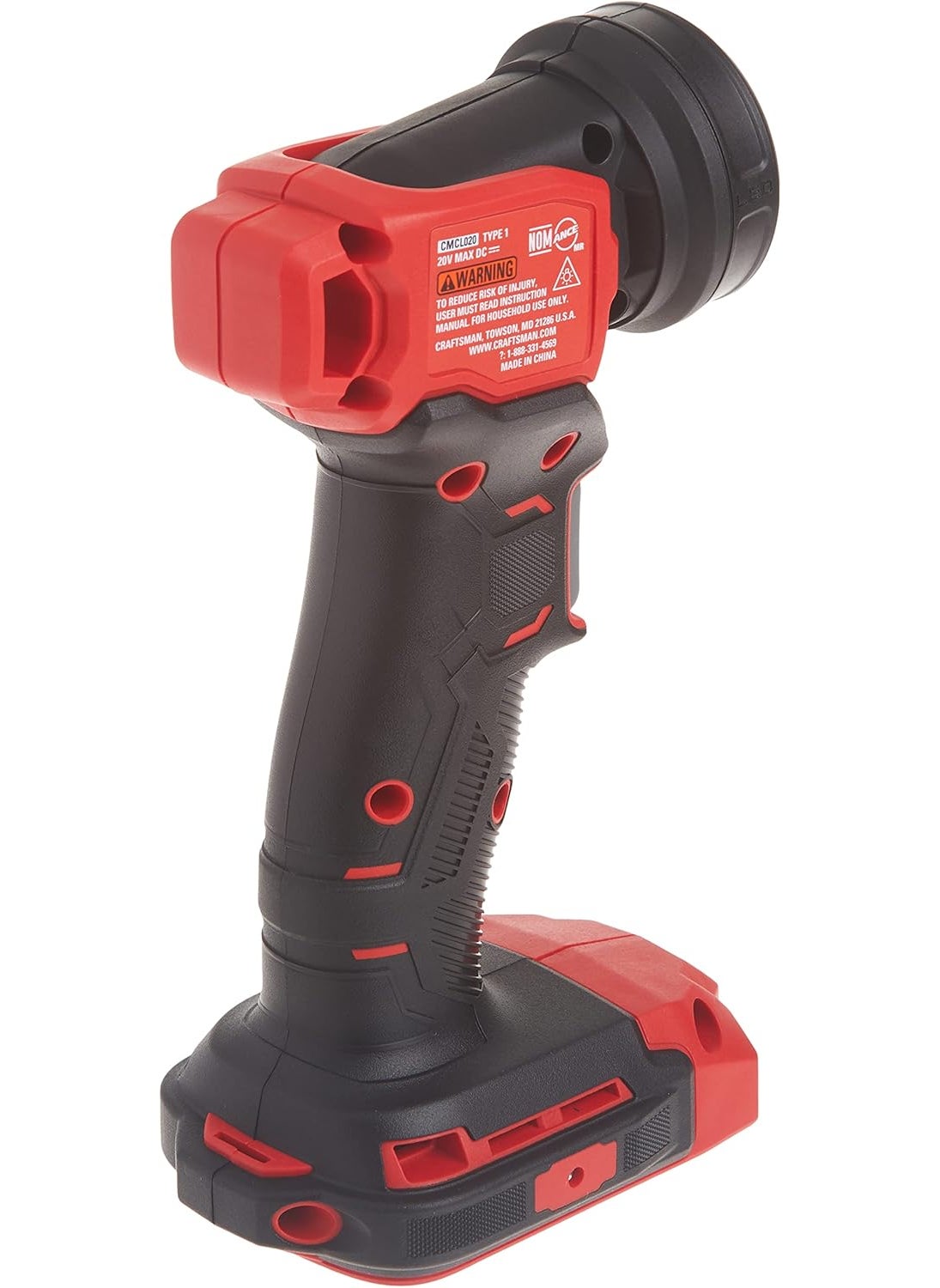 CRAFTSMAN CRAFTSMAN V20 LED Work Light Cordless Handheld 140 Lumens Bare Tool Only CMCL020B  - Image 4