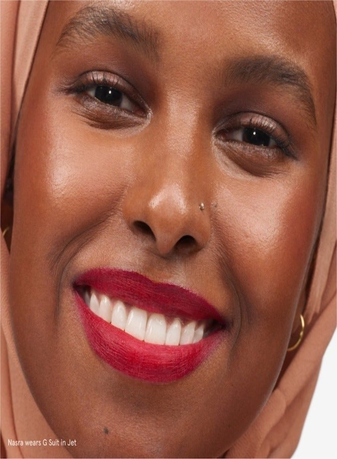 جلوسير أكثر لمعانًا  كريم الشفاه جي سوت سوفت تاتش، جيت - أحمر-أزرق ساطع 6 مل - لمسة نهائية مخملية غير لامعة تدوم طويلاً - Image 5