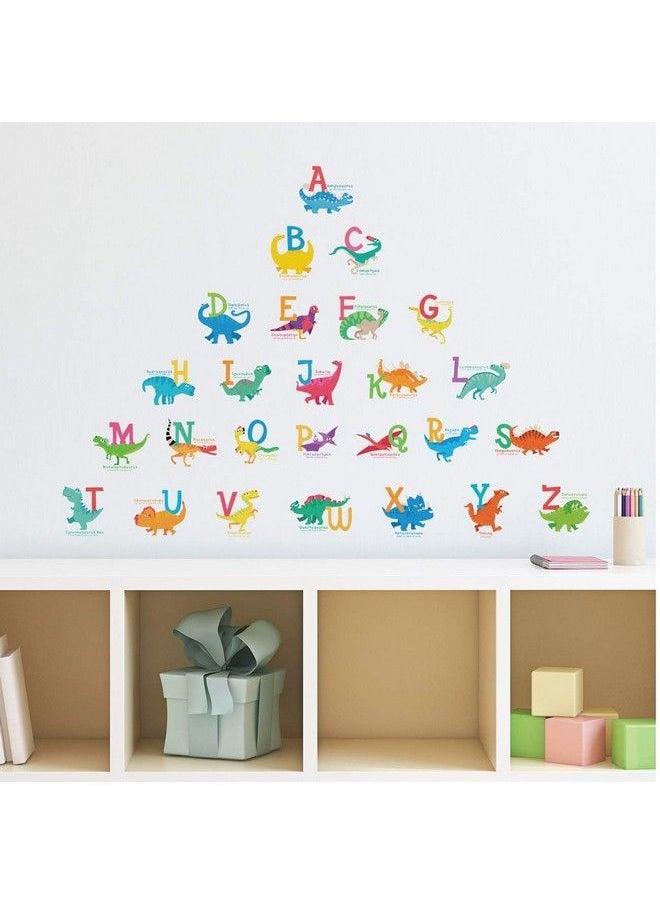 Ds8033 Az Dinosaur Alphabet (Small) Kids Wall Stickers Decals Peel And Stick Removable For Nursery Bedroom Living Room Art Murals Decorations - pzsku/ZD99CB82906ABF595289BZ/45/_/1693484768/894ab92e-250f-4cf5-941f-72ccce1bc552