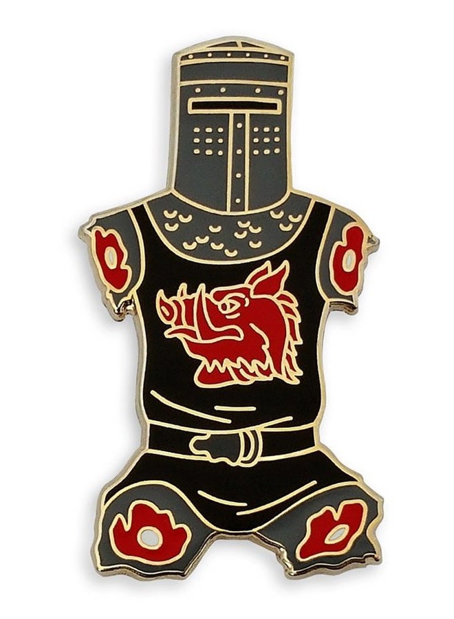 Pinsanity Black Knight "Just A Flesh Wound" Enamel Lapel Pin, enamel - Image 1